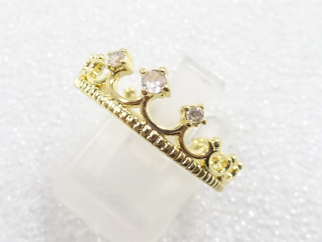 CRYSTAL FASHION RING / JP SIZE 20